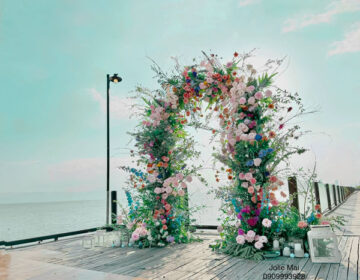 Cổng hoa cưới đẹp