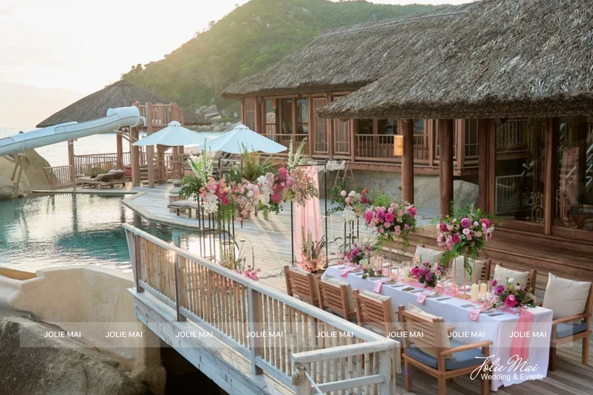 Beach Wedding Nha Trang — Outdoor Wedding Decoration Package beach wedding Nha Trang Joie Mai Wedding Nha Trang