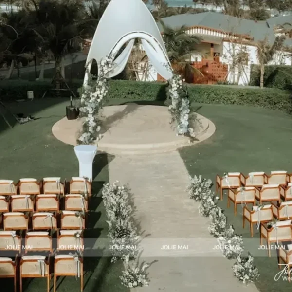 Beach Wedding Nha Trang — Outdoor Wedding Decoration Package