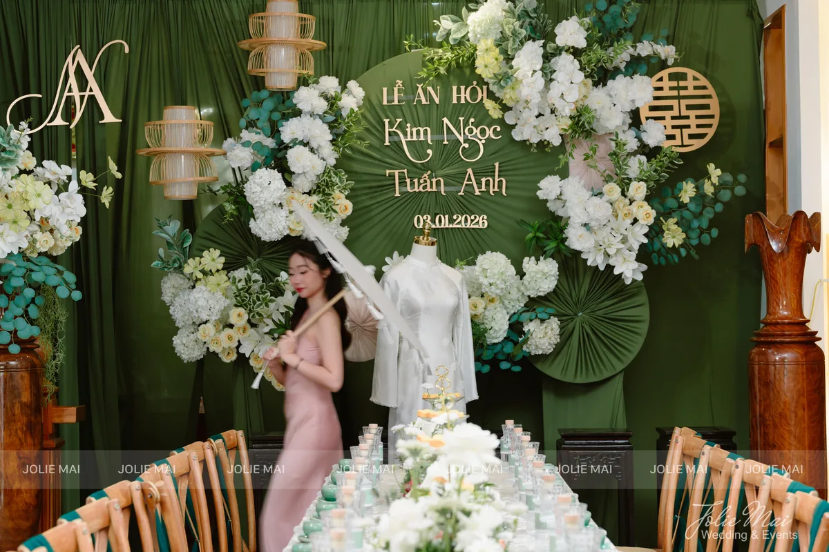 Dịch vụ trang trí ăn hỏi gia tiên tại Nha Trang trang trí lễ ăn hỏi Nha Trang giá tốt chất lượng cao Nha Trang